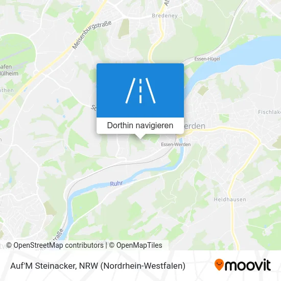 Auf'M Steinacker Karte