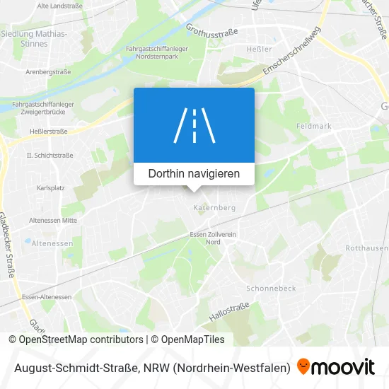 August-Schmidt-Straße Karte