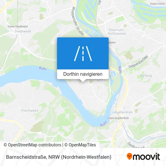 Barnscheidstraße Karte