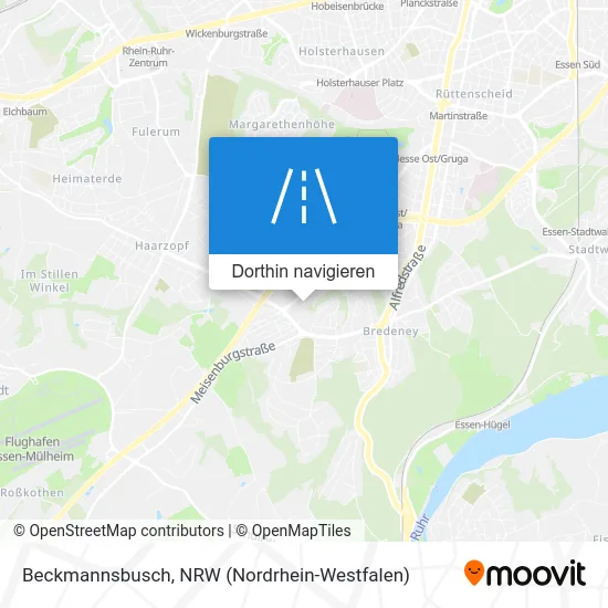 Beckmannsbusch Karte