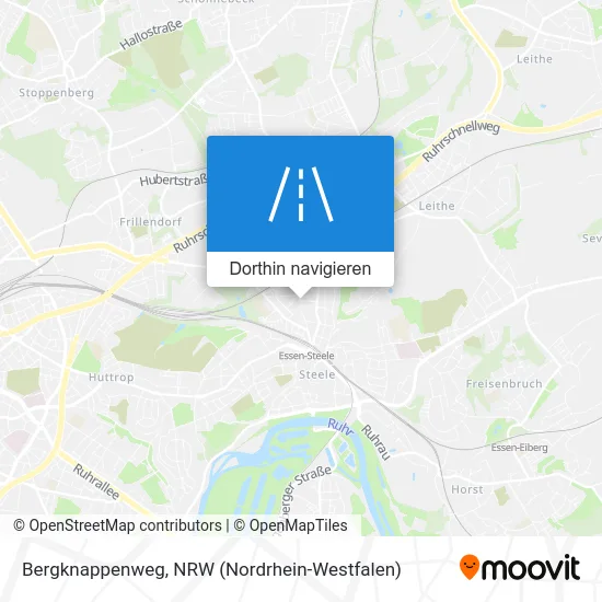 Bergknappenweg Karte