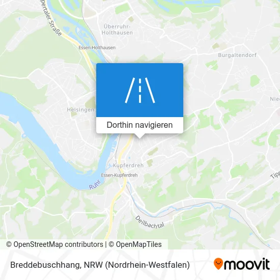 Breddebuschhang Karte