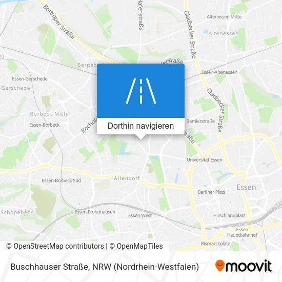 Buschhauser Straße Karte