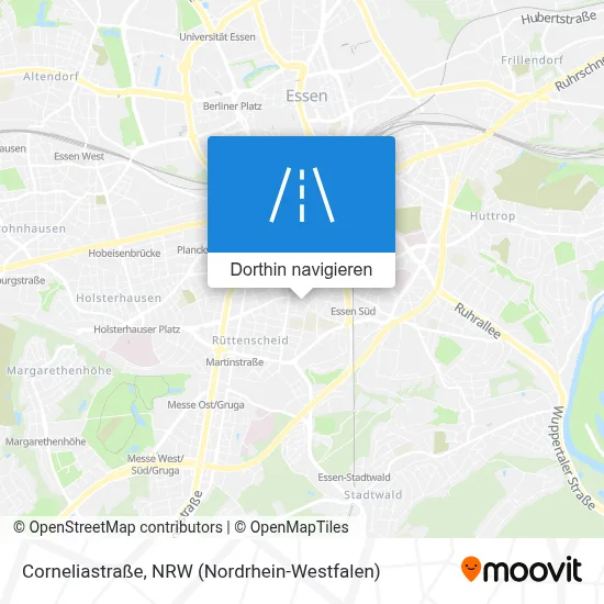 Corneliastraße Karte