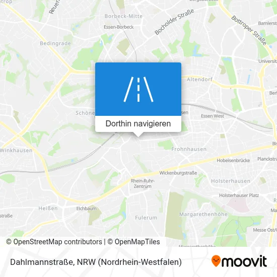 Dahlmannstraße Karte