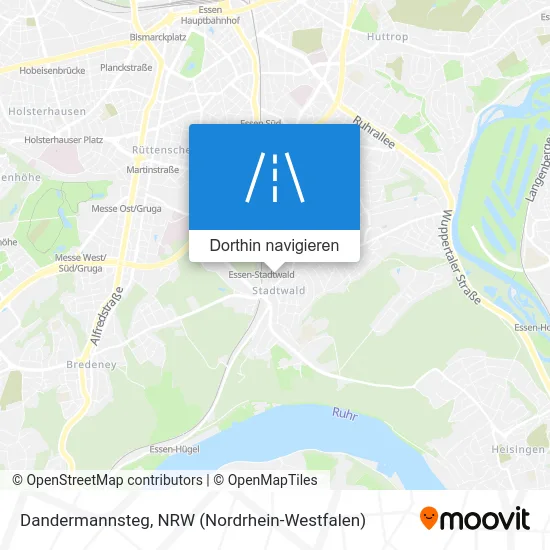 Dandermannsteg Karte