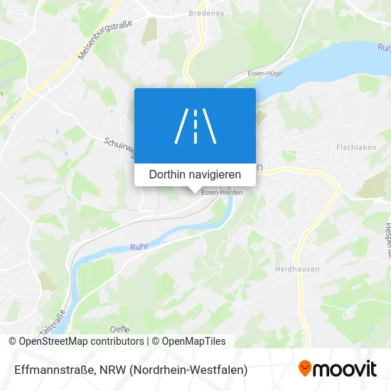 Effmannstraße Karte