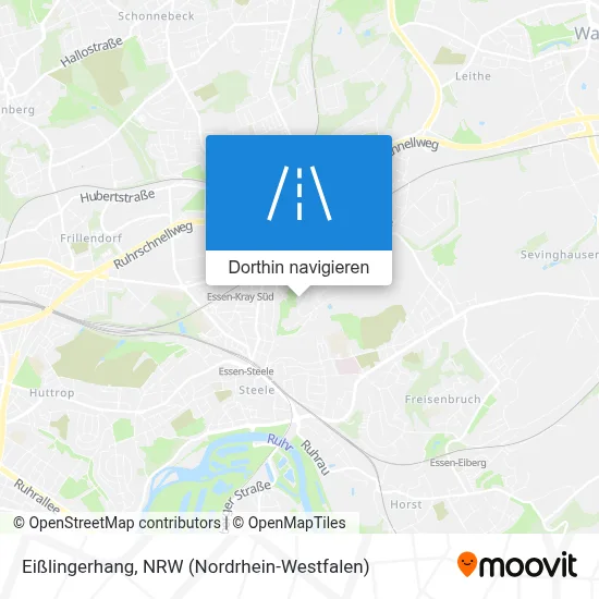 Eißlingerhang Karte