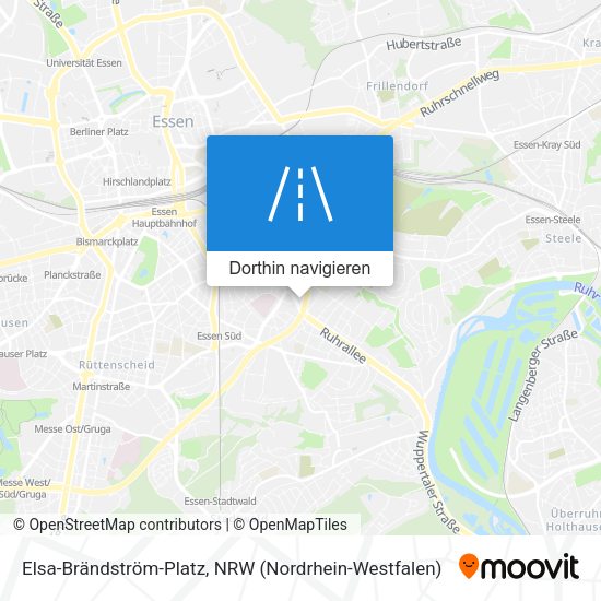 Elsa-Brändström-Platz Karte