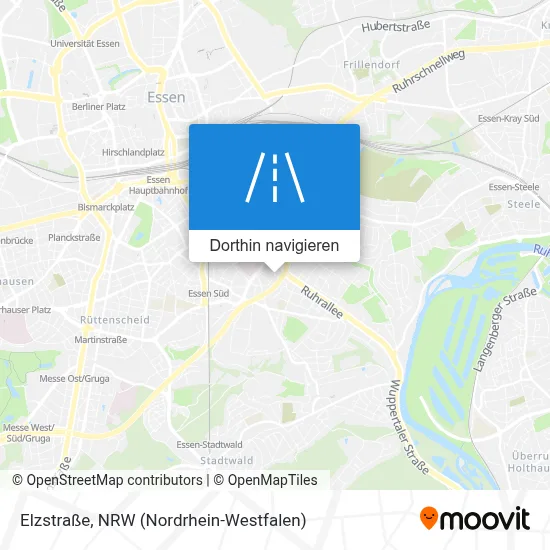 Elzstraße Karte