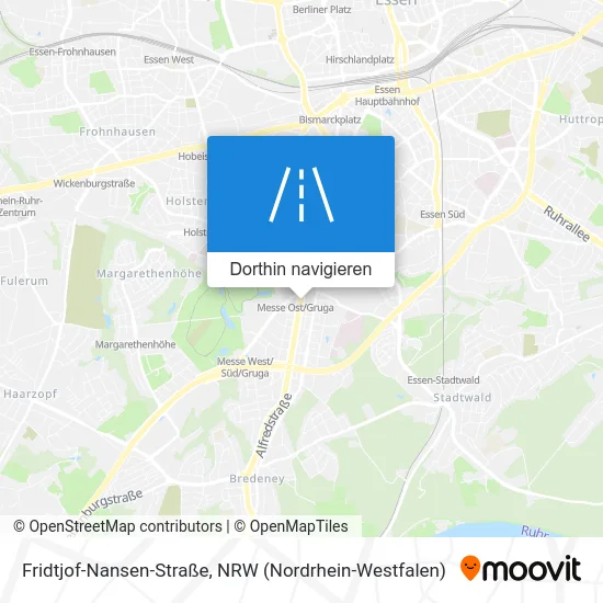 Fridtjof-Nansen-Straße Karte