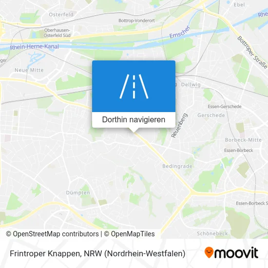 Frintroper Knappen Karte