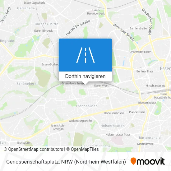 Genossenschaftsplatz Karte
