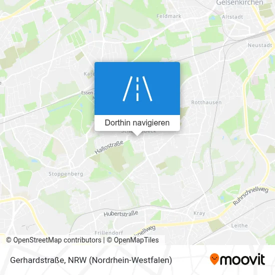 Gerhardstraße Karte