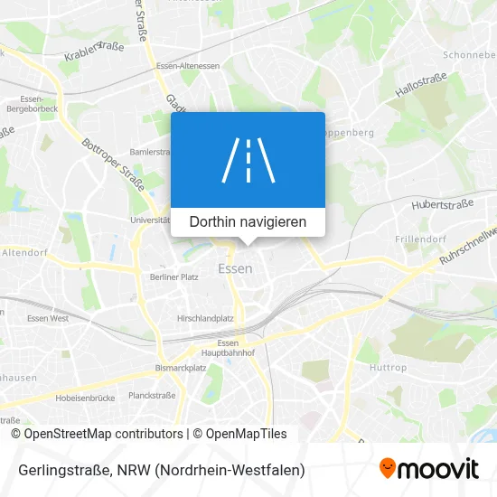 Gerlingstraße Karte
