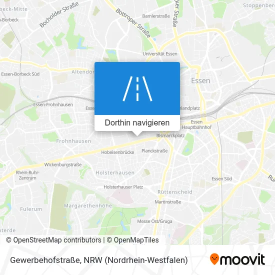 Gewerbehofstraße Karte