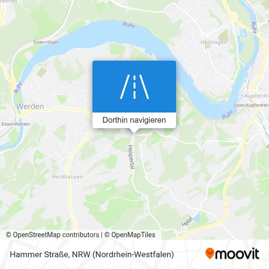 Hammer Straße Karte