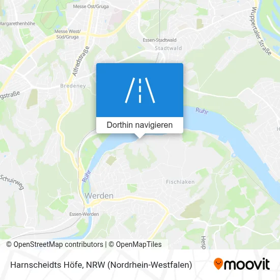 Harnscheidts Höfe Karte