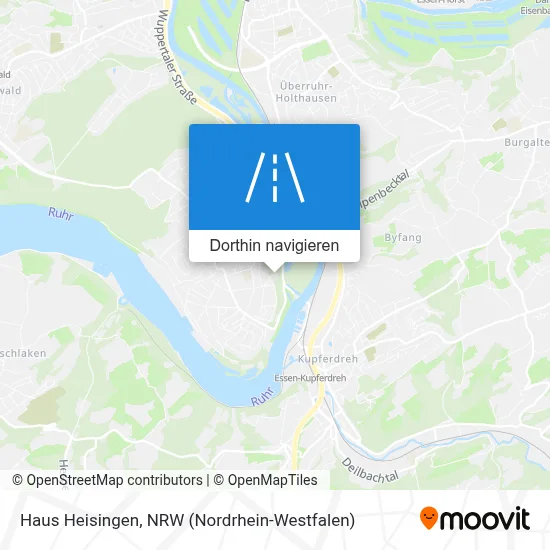 Haus Heisingen Karte