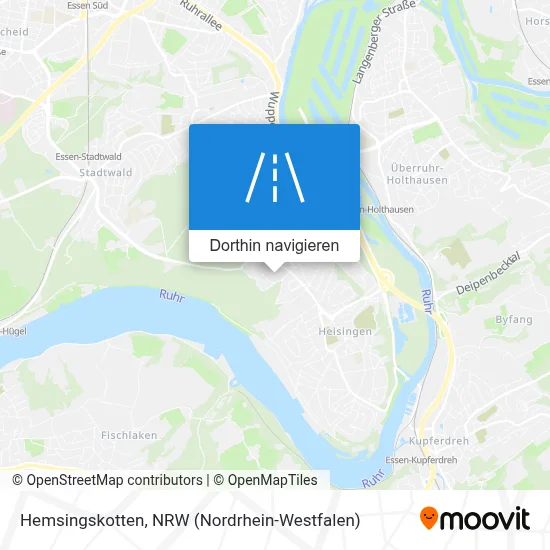 Hemsingskotten Karte