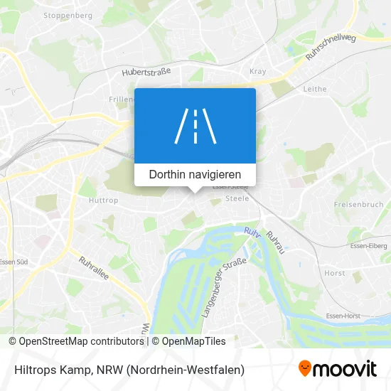 Hiltrops Kamp Karte