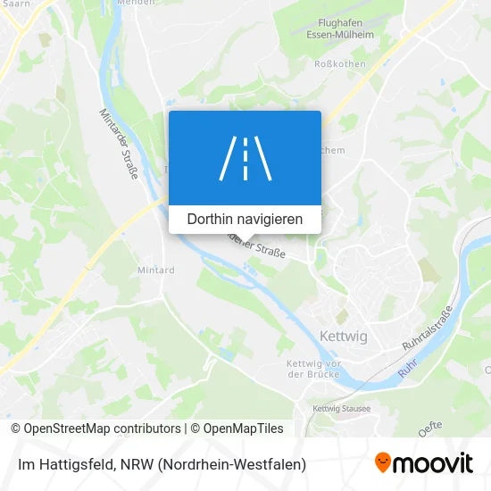 Im Hattigsfeld Karte