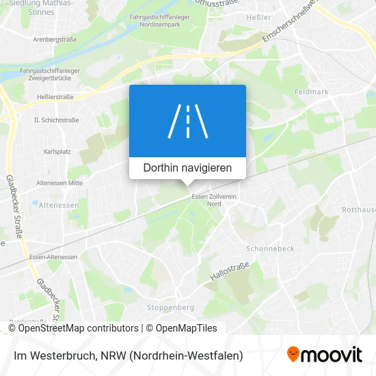 Im Westerbruch Karte