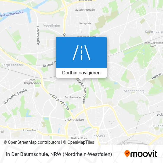 In Der Baumschule Karte