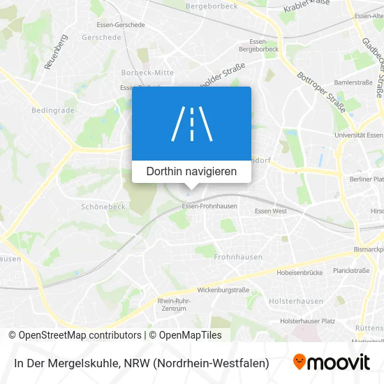 In Der Mergelskuhle Karte