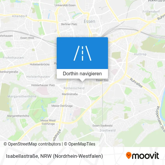 Isabellastraße Karte