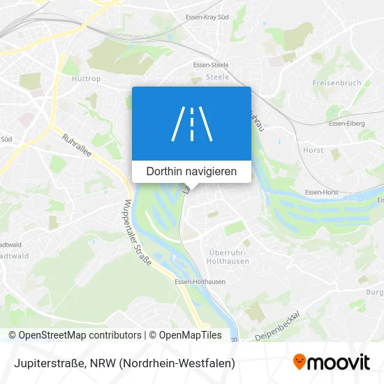 Jupiterstraße Karte