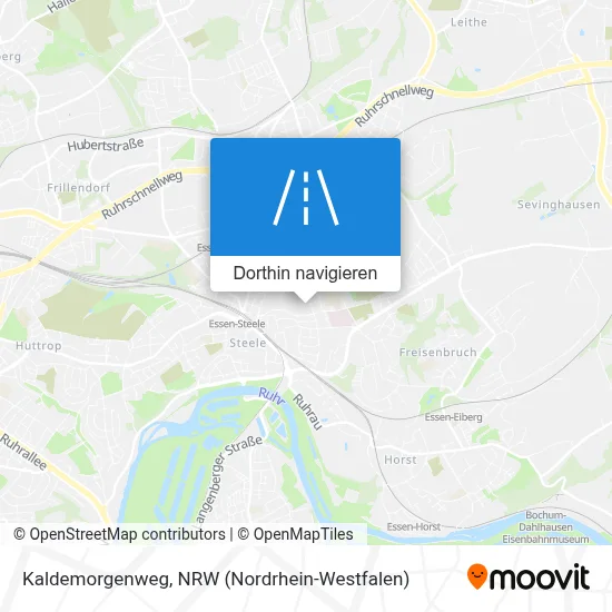 Kaldemorgenweg Karte