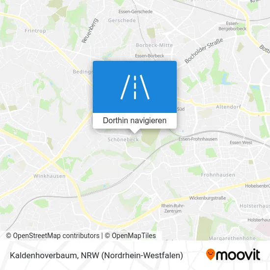 Kaldenhoverbaum Karte