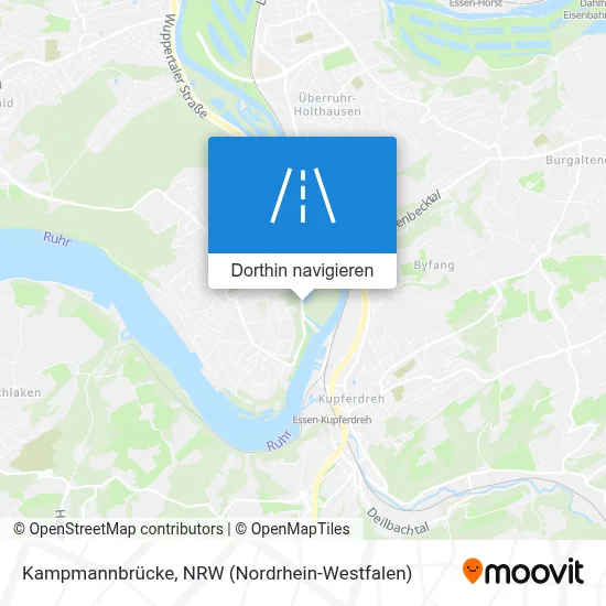 Kampmannbrücke Karte