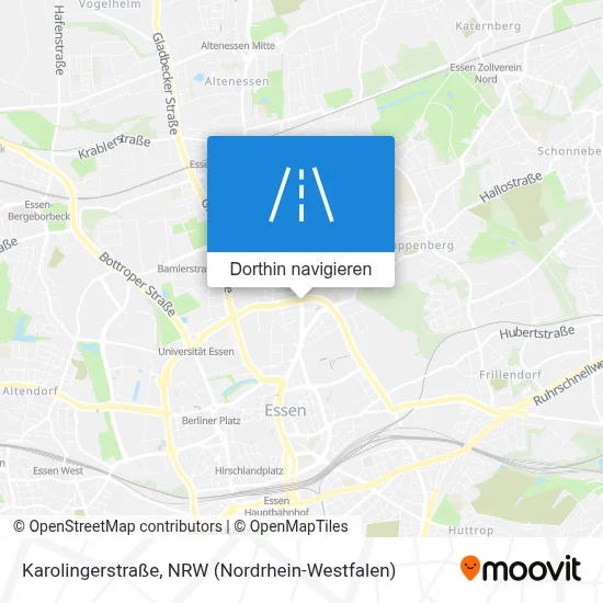 Karolingerstraße Karte