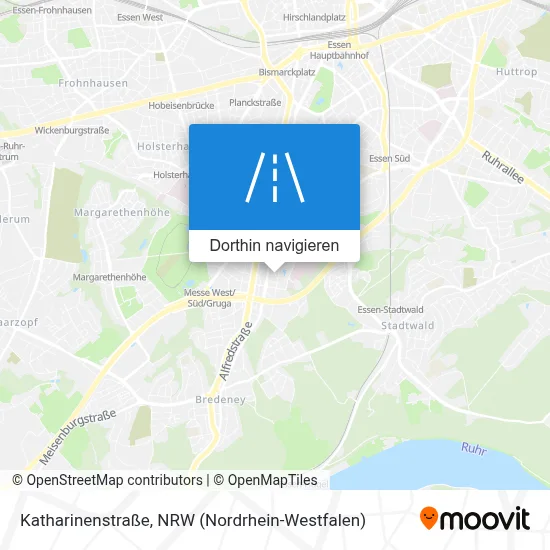 Katharinenstraße Karte