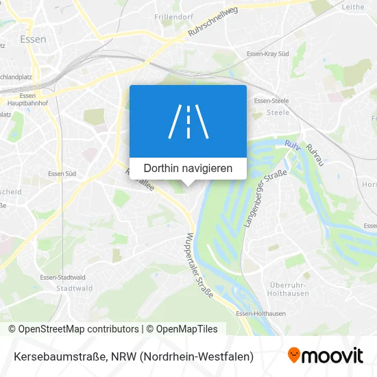 Kersebaumstraße Karte