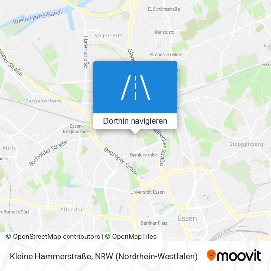 Kleine Hammerstraße Karte