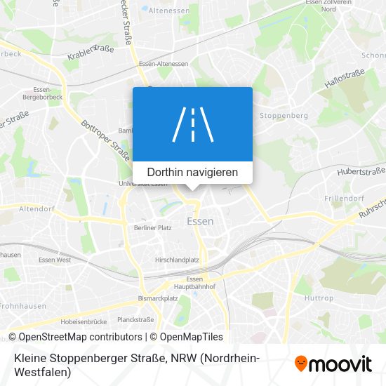 Kleine Stoppenberger Straße Karte
