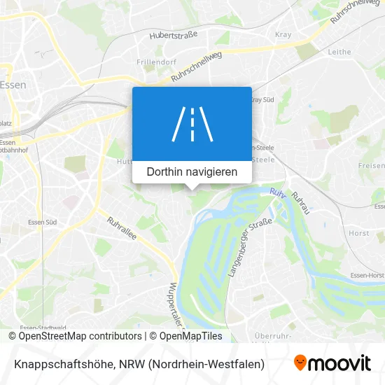 Knappschaftshöhe Karte