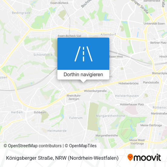 Königsberger Straße Karte