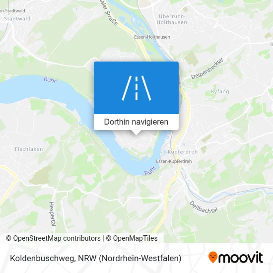 Koldenbuschweg Karte