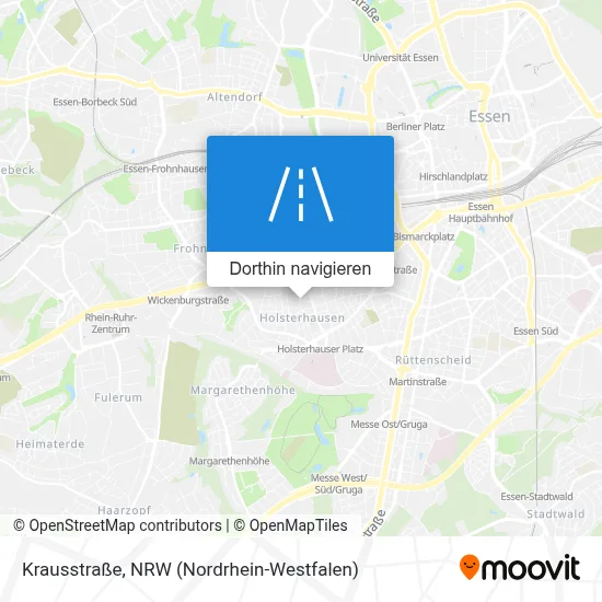Krausstraße Karte