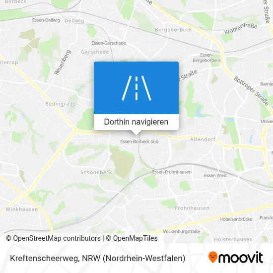 Kreftenscheerweg Karte