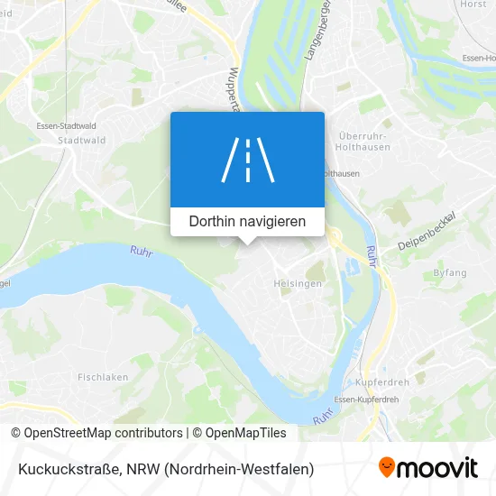 Kuckuckstraße Karte