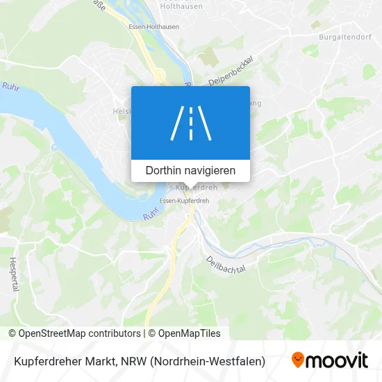 Kupferdreher Markt Karte