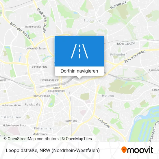 Leopoldstraße Karte