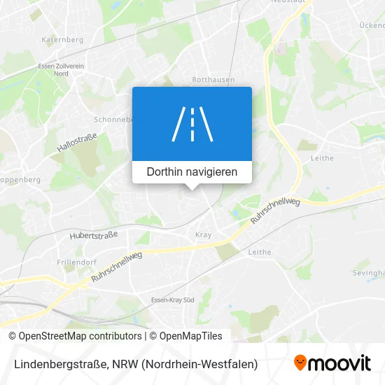 Lindenbergstraße Karte