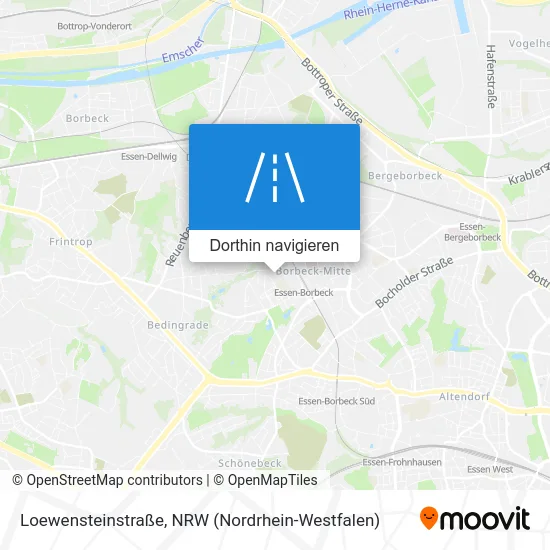 Loewensteinstraße Karte