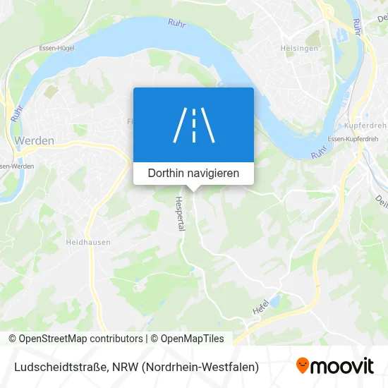 Ludscheidtstraße Karte